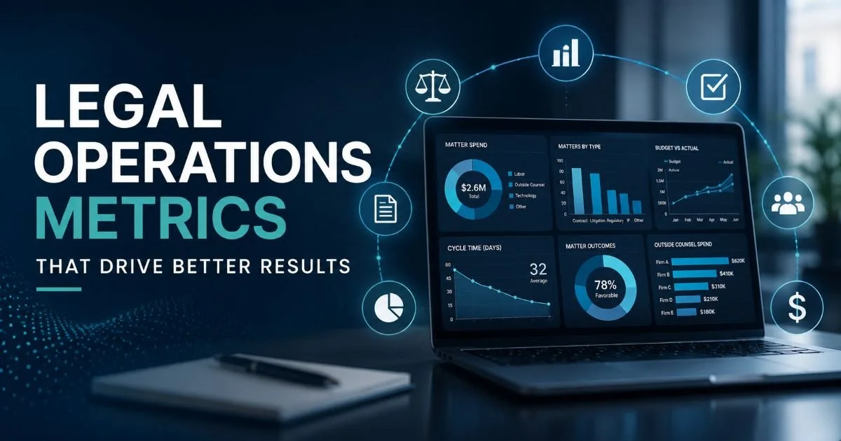 Legal Operations Metrics That Drive Better Results